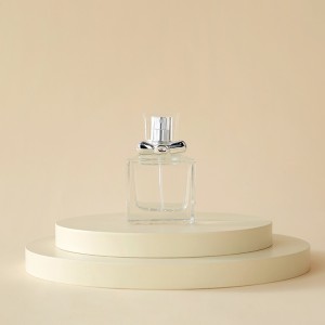 Frasco de perfume quadrado transparente 30 ml 1 oz para venda