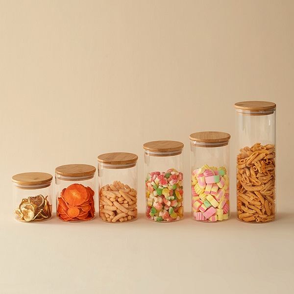 Glass Food Storage Jar