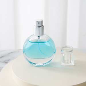 25 ml Clear Tiny Designer Unique Round Flat Spray bočica parfema na veliko