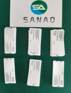 Ultrasonic Wash Label Cut Machine for Care Label