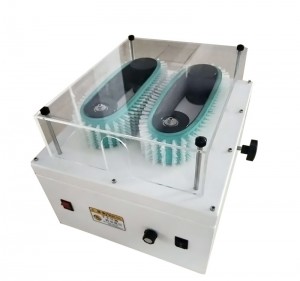 Máquina automática de escovação de trança de blindagem de cabo