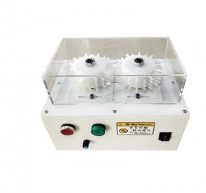 Máquina automática de escovação de blindagem de cabos