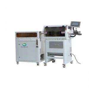 Automatic cutting Stripping Machine With Coiling System