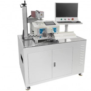 High-precision laser marking wire stripping and cutting machine