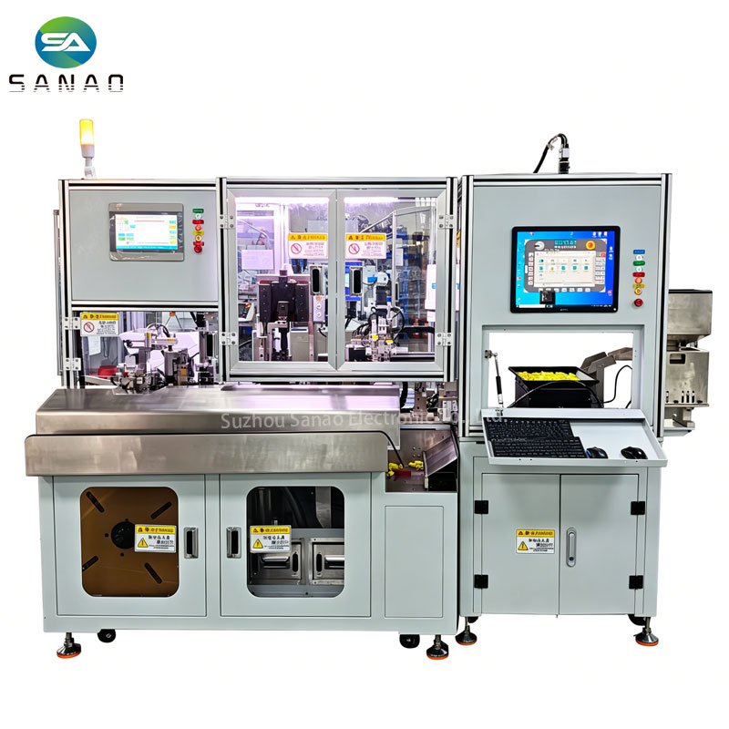 Sheathed Wire Seal Threading Strip Terminal Crimping and Housing Insertion Machine