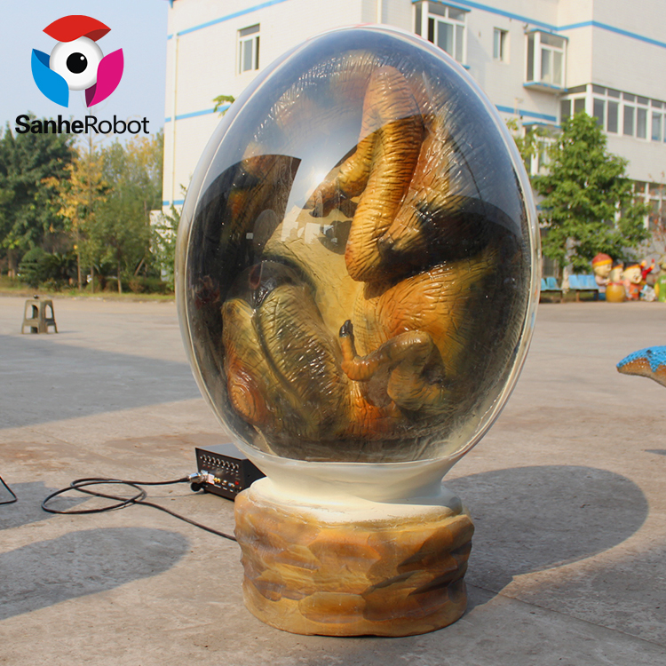 China Wholesale 3d Model Dinosaur Skeleton Quotes Pricelist - Theme Park Dino Planet Large 3D Hatching Dinosaur Egg  – Sanhe