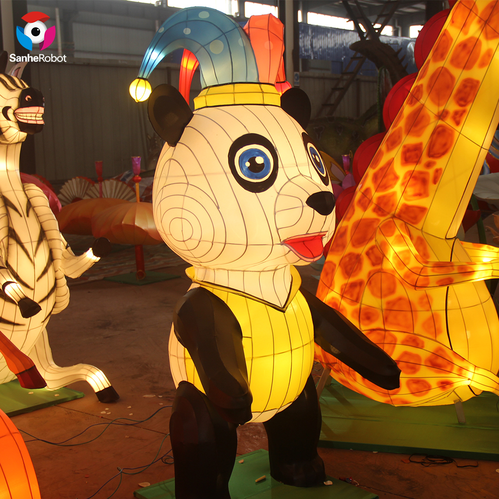 China Wholesale Lanterns Lights Festival Factories Pricelist - Different Kind of  animal  lantern for the Ox year  – Sanhe