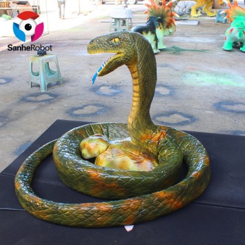 2019 new Recordable custom imitate alive large snake for advertising