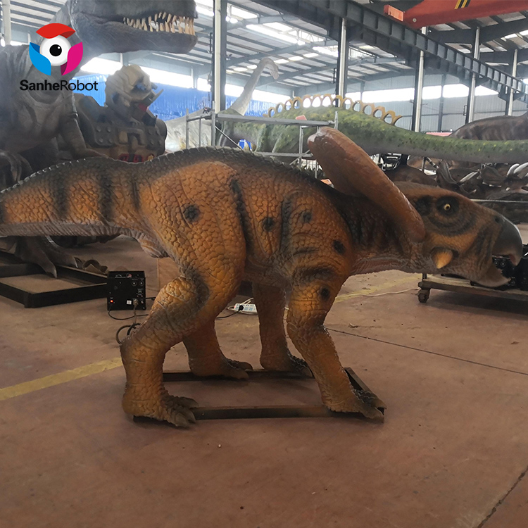 China Wholesale Dinosaur Car Racing Factory Quotes - Animatronic Dinosaur Theme Park Life Size Animatronic Dinosaur Model for sale  – Sanhe