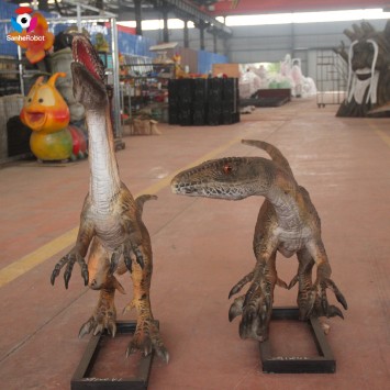 Zigong manufacturer parks statue silicone rubber dinosaur sculpture