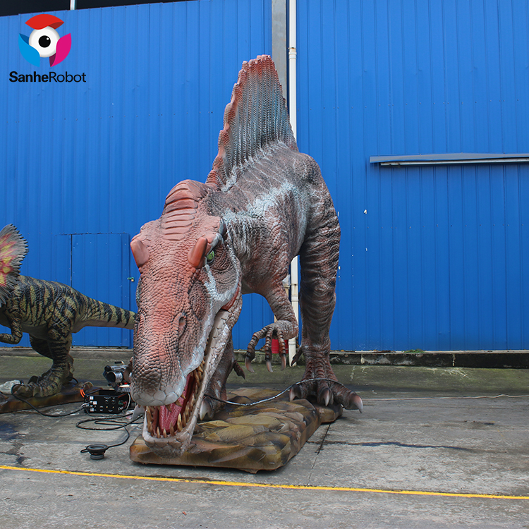 China Wholesale Live Dinosaur Park Factories Pricelist - Lifelike skin and flexible movement Animatronic dinosaur made in supplier zigong sanhe  – Sanhe detail pictures