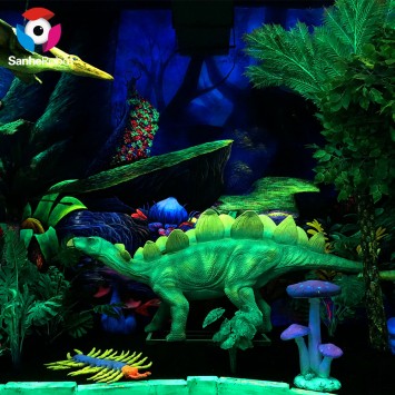 Luminous Silicone Rubber Dinosaur Simulated Dinosaur Toys