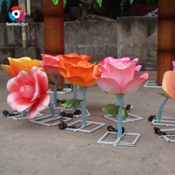 New Items Led Professional Handmade Christmas Chinese lantern flower lights