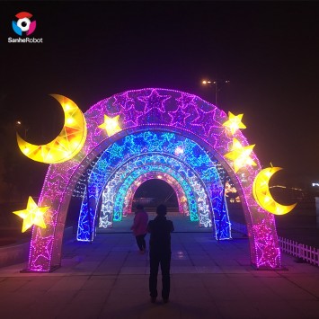 Hot Sale Beautiful Chinese New Year Silk Lantern Festival