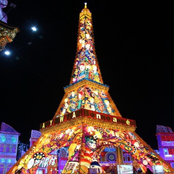 Populaarne välitingimustes veekindel LED kohandatud Hiina siidifestivali torni latern