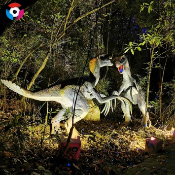 Life Size Animatronic Robotic Dinosaur Simulated Dinosaur for Dinosaur Amusement Park
