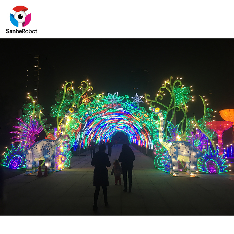 China Wholesale Festival Of Lanterns 2019 Factory Quotes - Hot Sale Beautiful Chinese New Year Silk Lantern Festival  – Sanhe