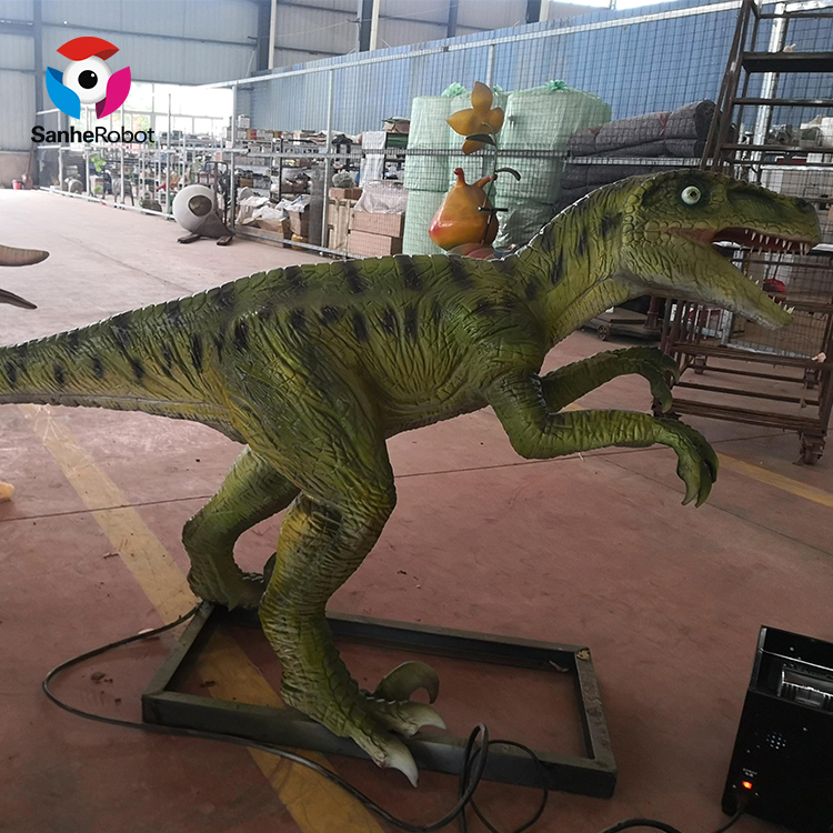 China Wholesale Gaint Animatronic Dinosaur Factory Quotes - Dinosaur museum animatronic dinosaur model Deinonychus for display  – Sanhe