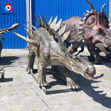 Factory manufacture waterproof animatronic dinosaur Kentrosaurus model for sale