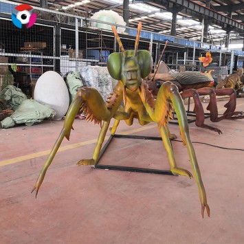 Large  Robot Animatronic Insect Mantis Model robotic for sale