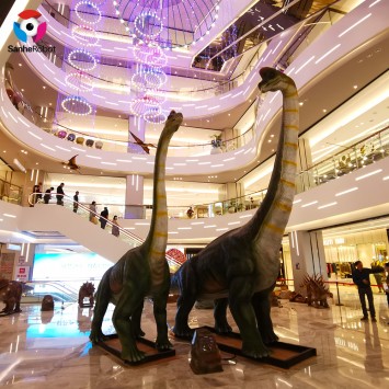 Dinosaur qosol leh oo loogu talagalay Shopping Mall iib ah