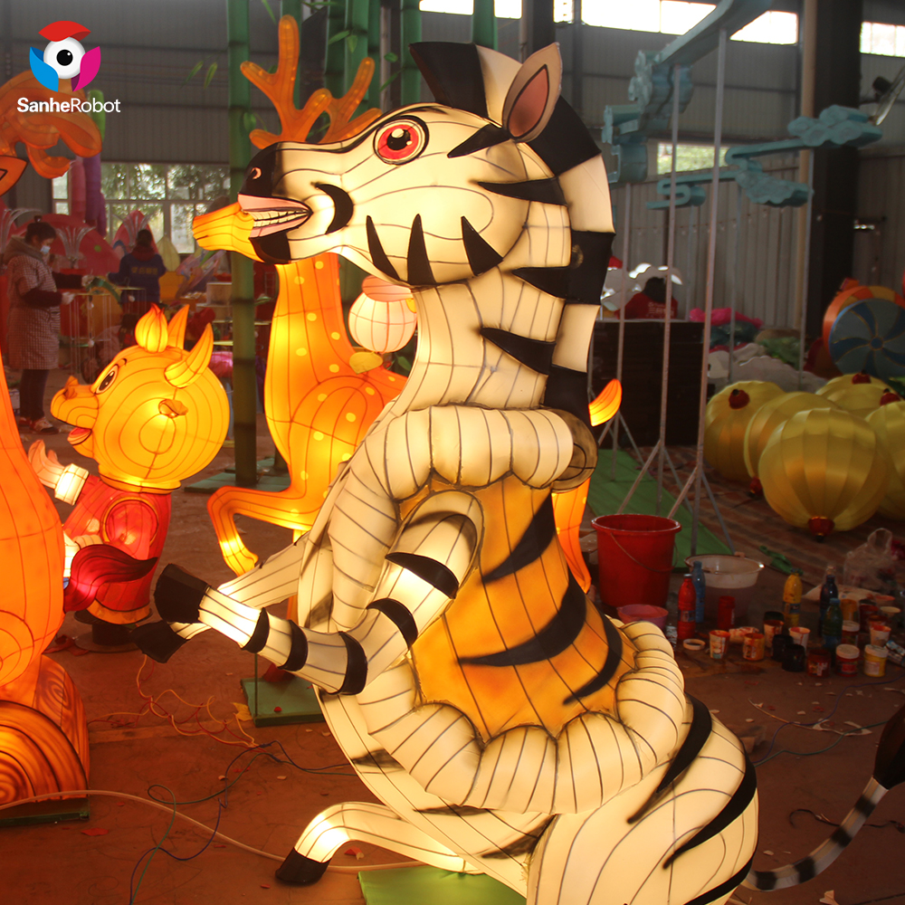 China Wholesale Lanterns Lights Festival Factories Pricelist - Different Kind of  animal  lantern for the Ox year  – Sanhe Featured Image