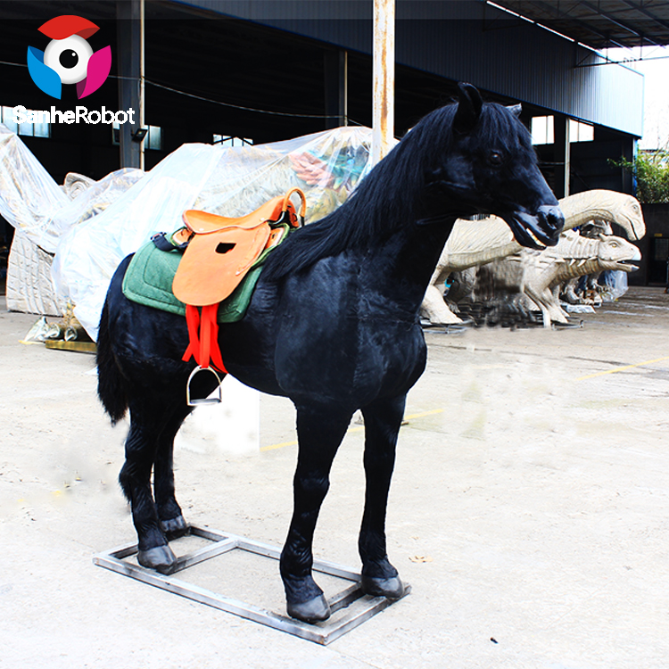 China Wholesale Rare Marine Animals Factories Pricelist - Exported products riding machine walking mechanical horse for sale  – Sanhe detail pictures