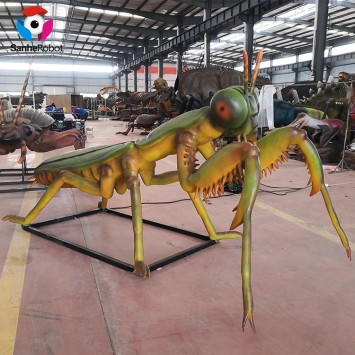 Large  Robot Animatronic Insect Mantis Model robotic for sale