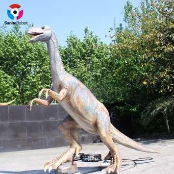 2019 handmade animatronic walking dinosaur for aumusement dinosaur park