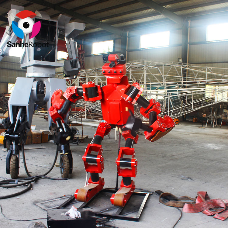 Amusement park life size human robot Featured Image