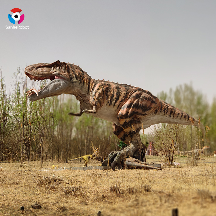 China Wholesale Dinosaur Kids Car Factory Quotes - Mechanical dinosaur sculpture T-rex for amusement park  – Sanhe