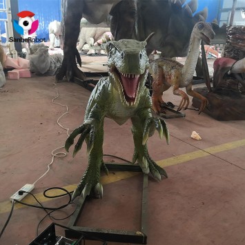 Dinosaur museum animatronic dinosaur model Deinonychus for display
