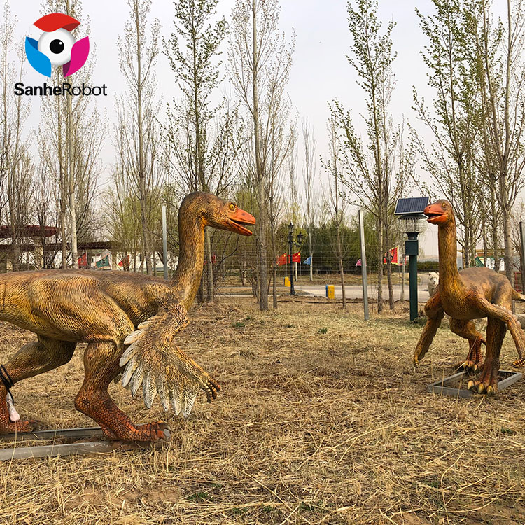 China Wholesale Dinosaur Themed Classroom Factory Quotes - Playground Park Equipment Realistic Life size Animatronic Dinosaur For Sale  – Sanhe