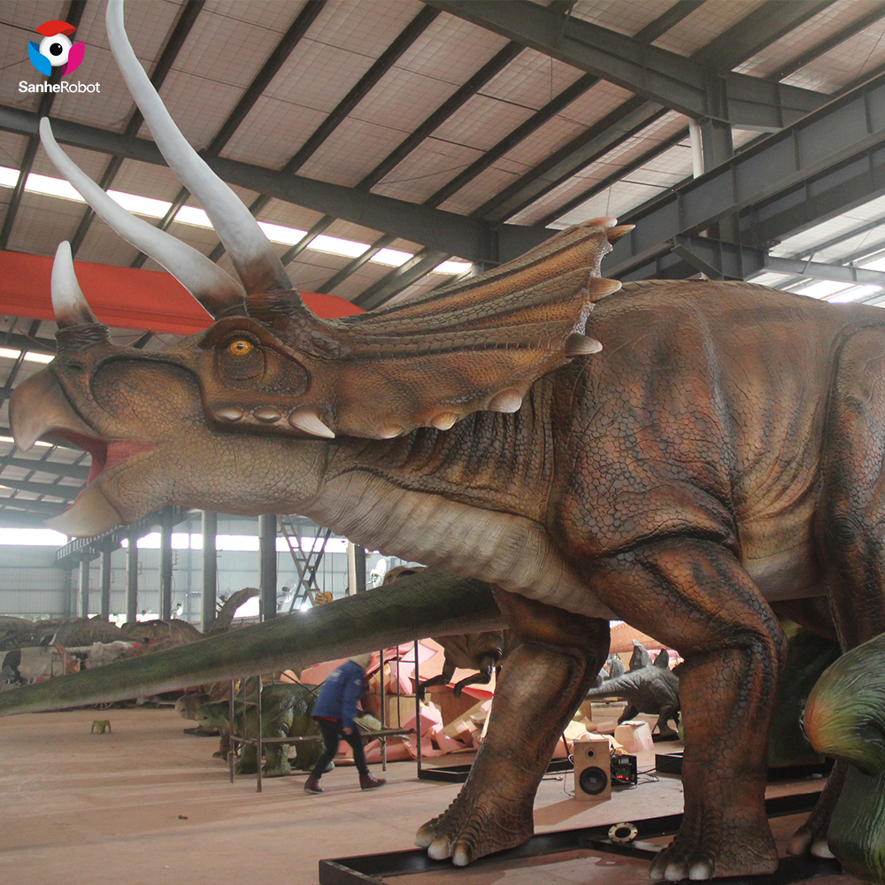 China Wholesale T Rex Dinosaur Costume Factory Quotes - Buy robotic life size  animatronic dinosaur for dinos park  – Sanhe detail pictures