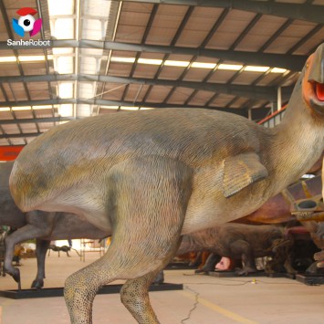 Buy animatronic wild prehistoric animated life size animal Bullockoris Planei statue
