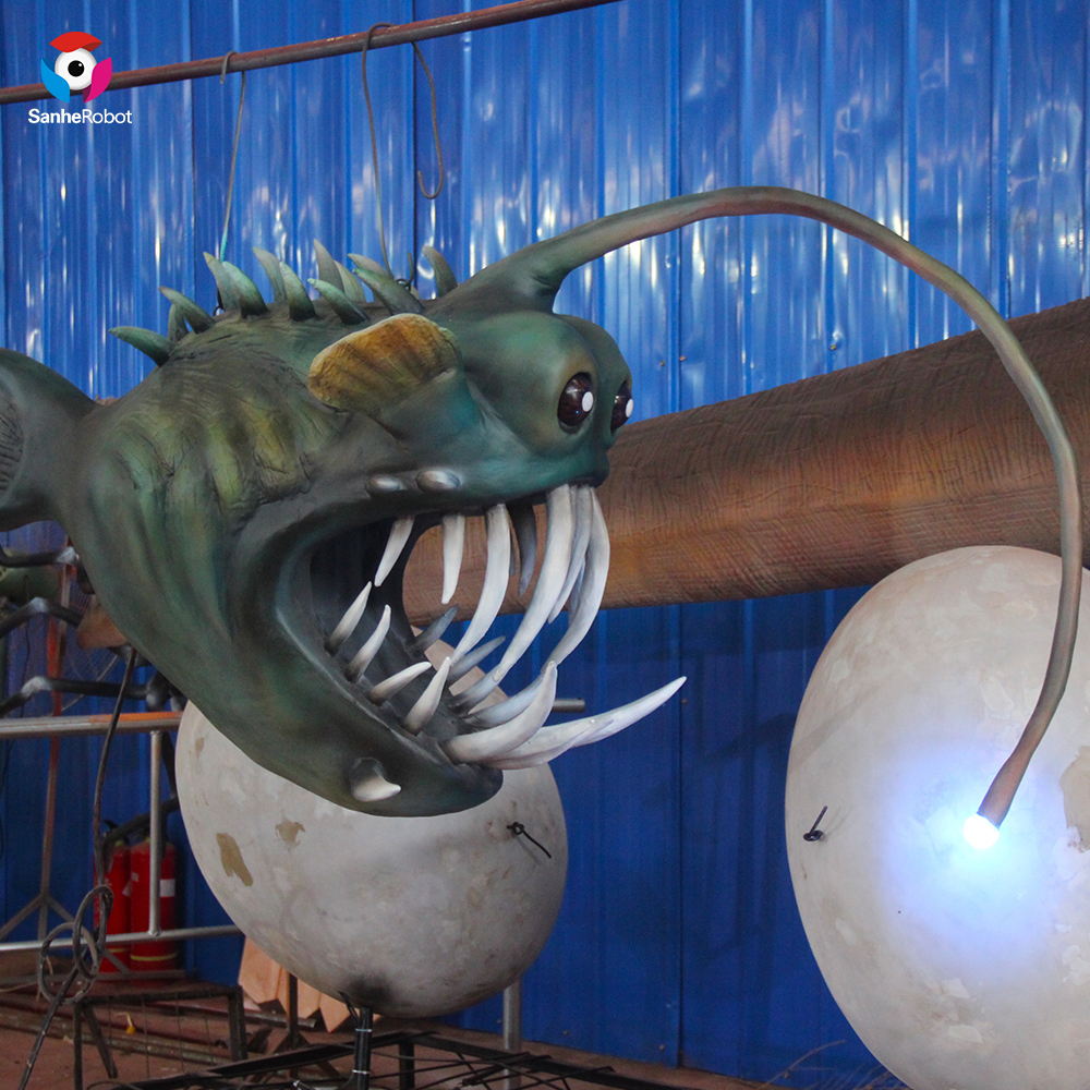 China Wholesale Smallest Marine Animal Factory Quotes - Marine biology animatron marine animal teaching toy model Anglerfish  – Sanhe