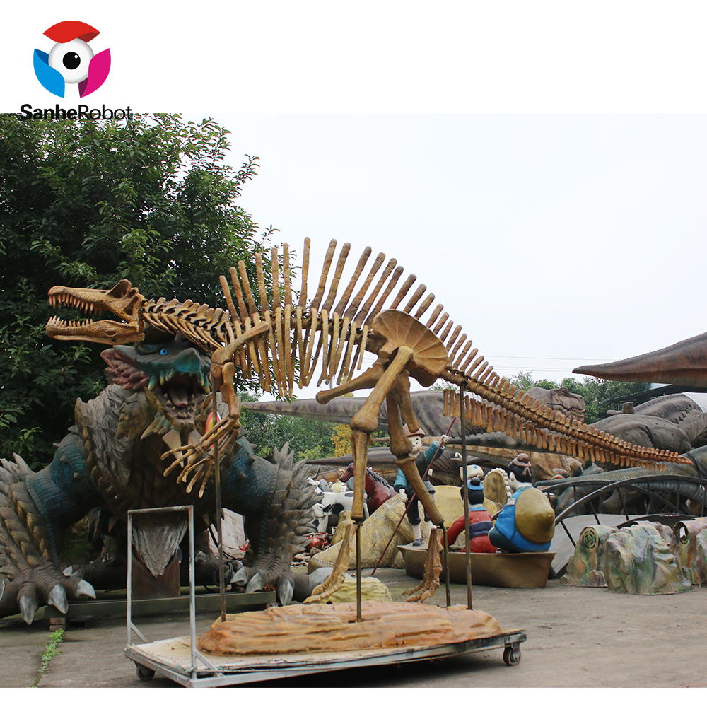 China Wholesale Christmas Parade Floats Factories Pricelist - Dinosaur museum big size simulation dinosaur skeleton  – Sanhe