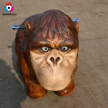 Sanhe manufacturer sell well electric rideable animal gorilla scooters for kiddie