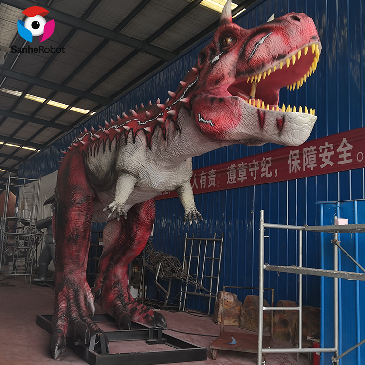 China Wholesale Kids Dinosaur Suit Manufacturers Suppliers - Dinosaur park L=10m large size animatronic dinosaur model for sale  – Sanhe