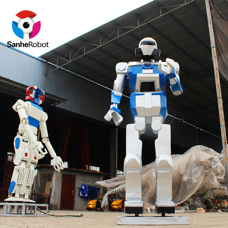 China Wholesale Triceratops Robot Dinosaur Factory Quotes - High Simulation Life Size Artificial Human Size Robots  – Sanhe