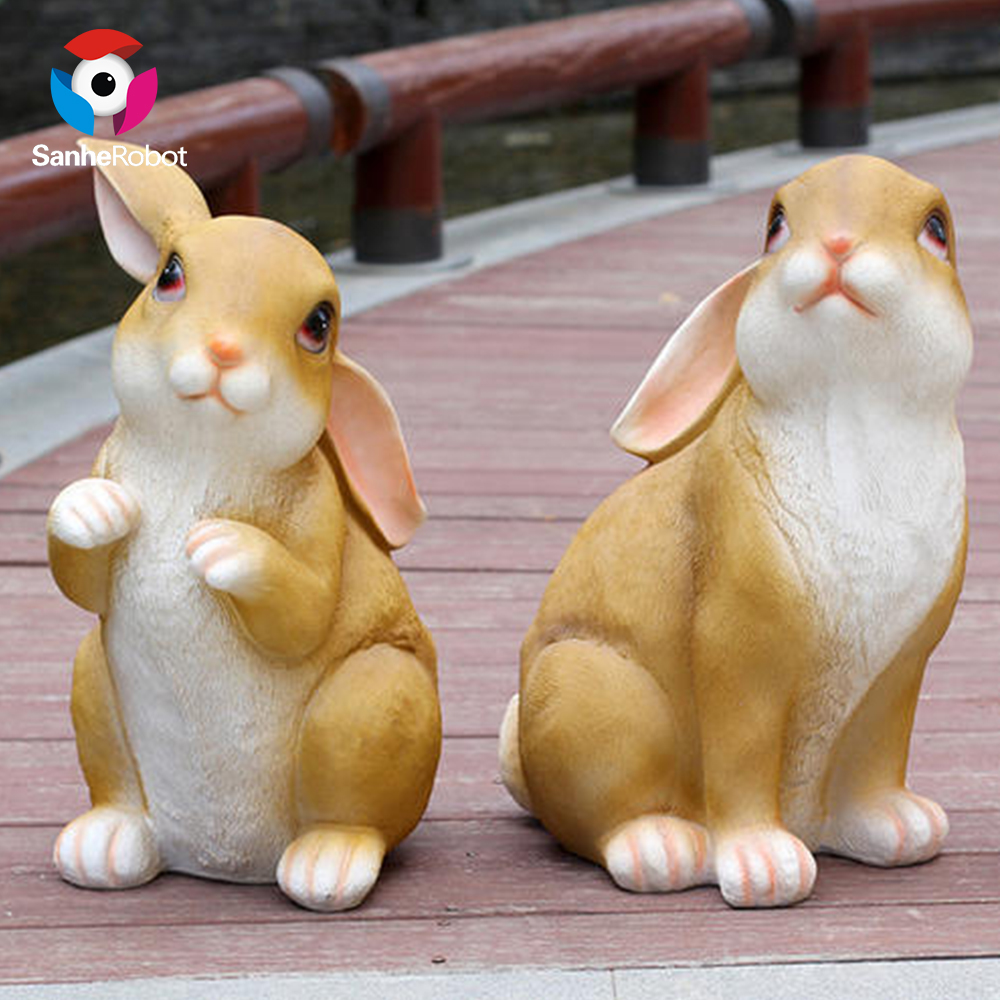 China Wholesale Mini Parade Float Manufacturers Suppliers - Landscape garden decorative resin animal statue  – Sanhe