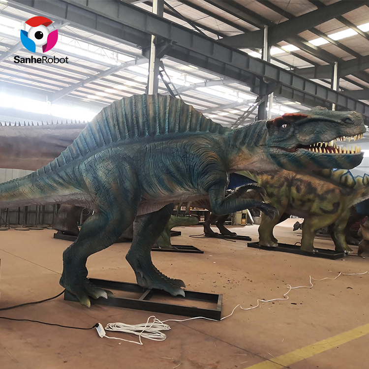 China Wholesale Life Size Dinosaur Skeleton Factory Quotes - Dinosaur Park Realistic Animated Animatronic Dinosaur model for sale  – Sanhe