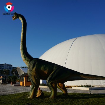 Jurassic Dinosaur! Silicone Rubber Animatronic Brachiosaurus Model Maker