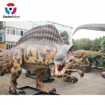 Life Size Moving Animatronic Dinosaur Statue Dino for Dinosaur Park