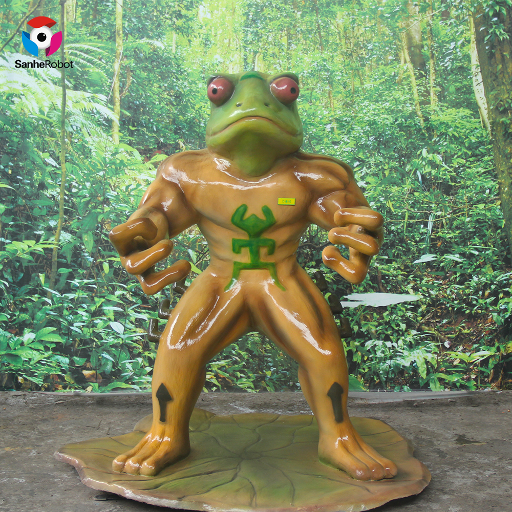 China Wholesale Kingfisher Metal Sculpture Factory Quotes - Custom Cartoon Animal Sculptures for Theme Park  – Sanhe