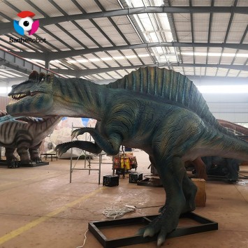 Dinosaurus Park Realistis Animated Animatronic Dinosaurus model pikeun diobral