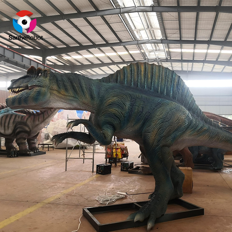 China Wholesale Metal Dinosaur Gate Manufacturers Suppliers - Dinosaur Park Realistic Animated Animatronic Dinosaur model for sale  – Sanhe