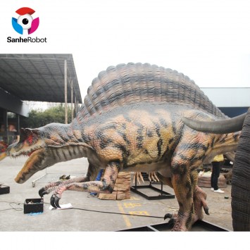 Spinosaurus Robotic Lifesize Mechanical Dinosaur For Dinosaur Theme Park