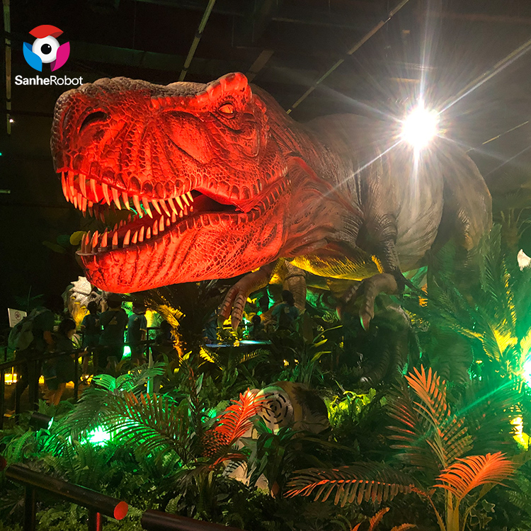 China Wholesale Eastern And Western Dragons Factories Pricelist - Most Popular Festival Decoration Robotics T-rex Dinosaur  – Sanhe