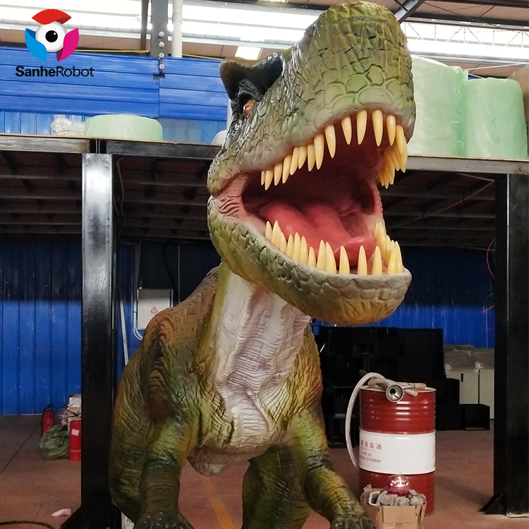 China Wholesale Hidden Legs Dinosaur Costume Manufacturers Suppliers - Outdoor playground dinosaur product the dinosaurios animatronic dinosaur model for sale  – Sanhe